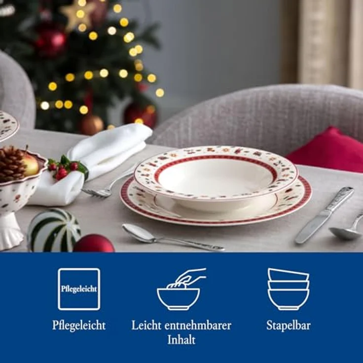 Villeroy & Boch Toy's Delight Suppenteller ø 23 cm Weiß – Bild 6
