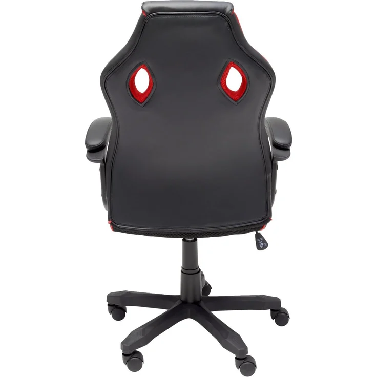 XORA 'GOMMA' Gamer Stuhl, Kunstleder schwarz, 65.5 x 120 x 69 cm, höhenverstellbar, 120 kg belastbar – Bild 7