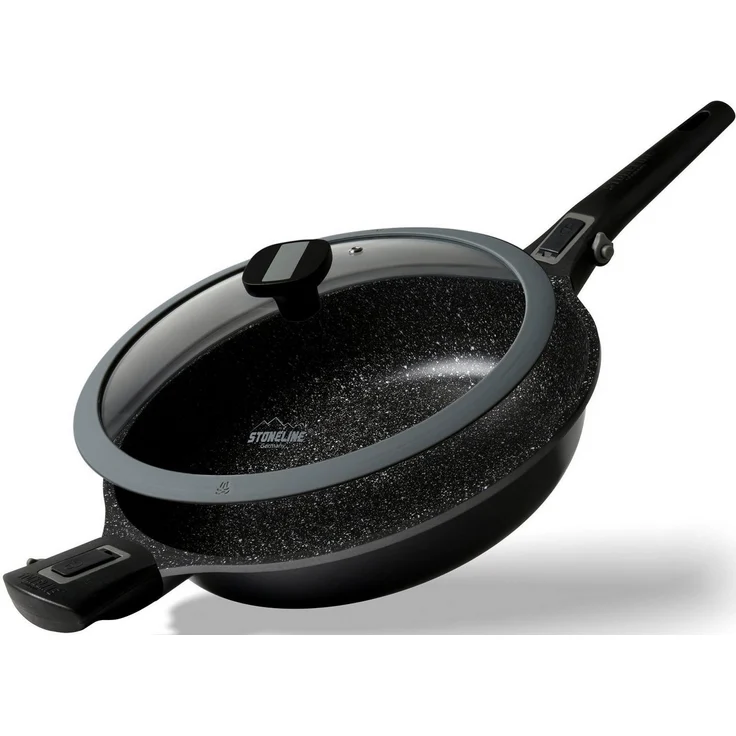 STONELINE Schmorpfanne Imagination PLUS, Aluminiumguss, Steinpartikel-Beschichtung, Ø 28 cm, Induktion – Bild 5