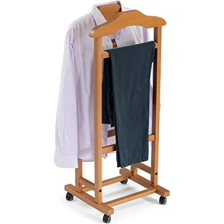 Arredamenti Italia 2003 MIXER Diener/Kleiderständer, massives Buchenholz, 46 x 105 x 37 cm, Kirsche – Bild 5