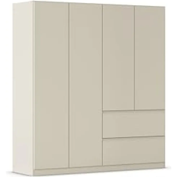rauch Drehtürenschrank Kleiderschrank Schrank Garderobe COSTA in den Breiten 91/136/181 cm (in 3 Ausstattungen BASIC/CLASSIC/PREMIUM) viel Platz, grifflose Front und Push-to-Open Funktion MADE IN GERMANY