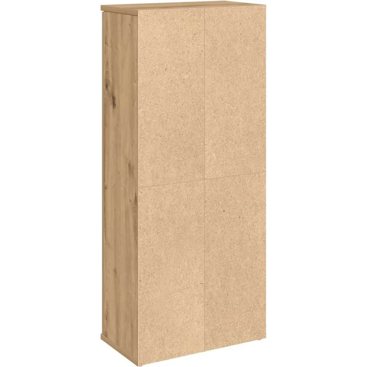 vidaXL Badezimmerschrank mit Rollenhalter Artisan-Eiche 39x22x90 cm 858532 – Bild 4