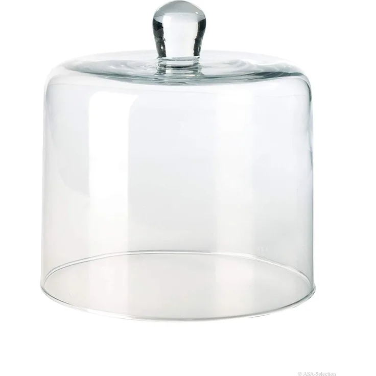 ASA Selection Grande Glasglocke, Glashaube, Käseglocke, Glas, Transparent, Ø 10. 8 cm, 5303009