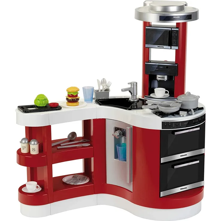 Theo Klein 7101 Miele Küche 'Wave Spicy', Kinderküche mit Sound und Licht