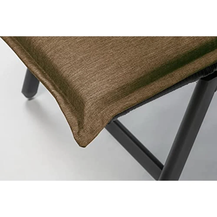 sunnypillow Liegenauflage Polsterauflagen für Gartenliege 190 x 60 x 9cm, 2 Stück Braun – Bild 6