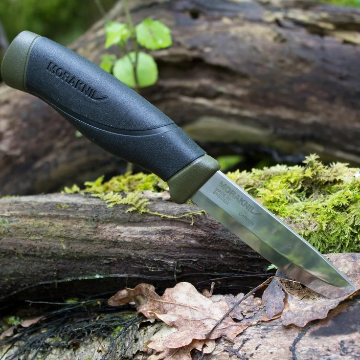 Morakniv Messer Companion Heavy Duty Militärgrün – Bild 3