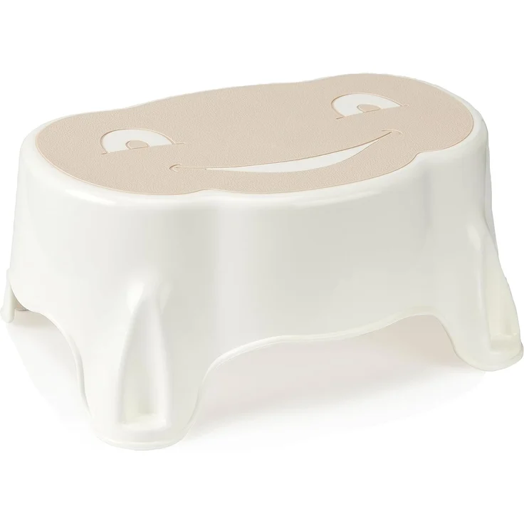 THERMOBABY - Babystep Tritthocker für Kinder – ab 24 Monaten und für Erwachsene bis 150 kg geeignet – Eisbraun – Bild 1