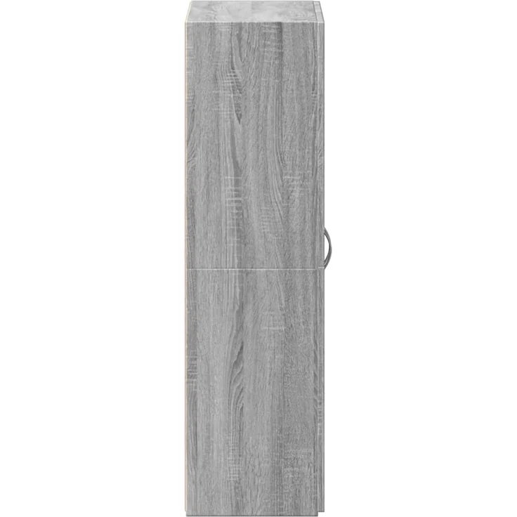 vidaXL Aktenschrank Grau Sonoma 60x32x115 cm Holzwerkstoff 840777 – Bild 6