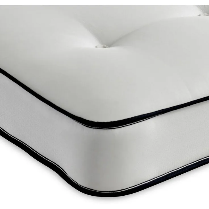 eXtreme comfort ltd Damask Essentials Double Life kleine Einzelbettmatratze (75x190 cm), doppelseitig getuftete Federkernfederung, schaumfreie Komfortfüllung, leicht zu reinigender Damastbezug