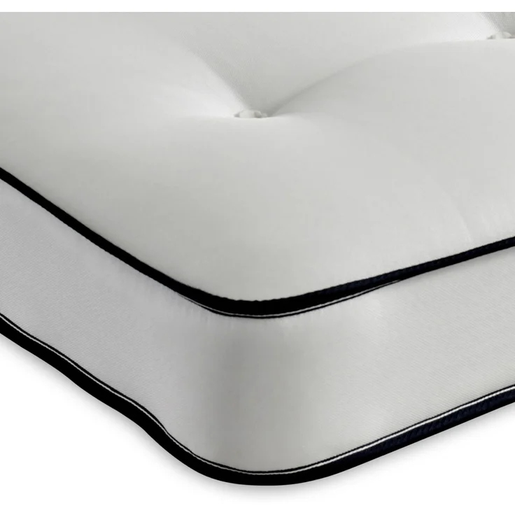 eXtreme comfort ltd Damask Essentials Double Life kleine Einzelbettmatratze (75x190 cm), doppelseitig getuftete Federkernfederung, schaumfreie Komfortfüllung, leicht zu reinigender Damastbezug
