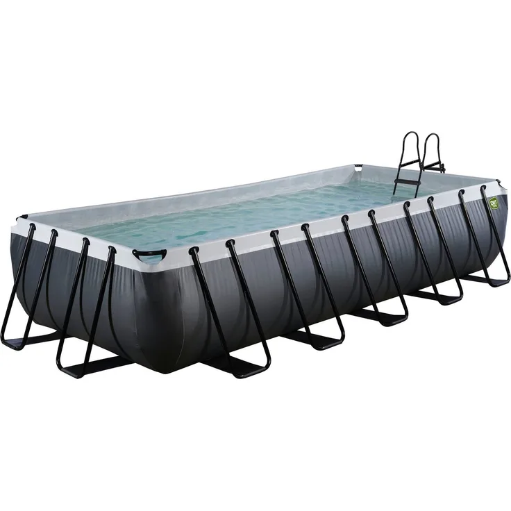 EXIT Framepool (Set, 3-tlg), BxLxH: 250x540x100 cm, inkl. Sicherheitsleiter, Sandfilteranlage