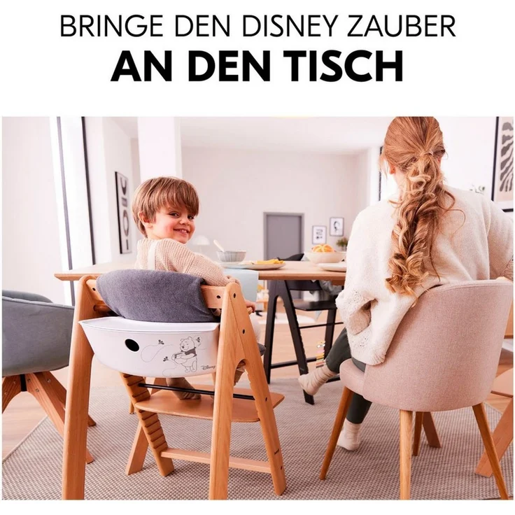 Hauck Aufbewahrungsbox Highchair Box S, Disney Pooh White, für Hochstühle – Bild 2