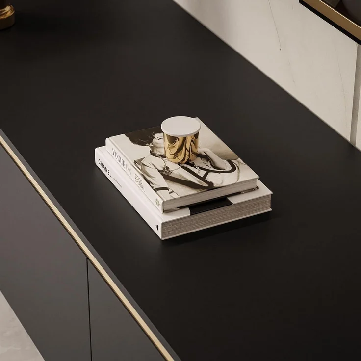 Lookway TV-Schrank AURORA Schwarz matt – Bild 5