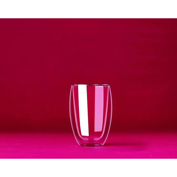 Hermia Concept 'PB-Q00002' Doppelwandiges Glas, Transparent, 400 ml