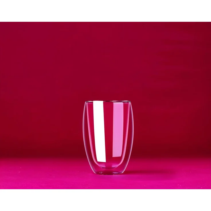 Hermia Concept 'PB-Q00002' Doppelwandiges Glas, Transparent, 400 ml – Bild 1