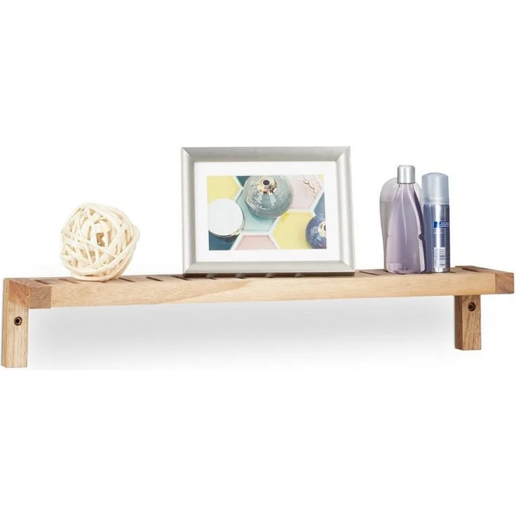 Wandregal Walnuss – Bild 1