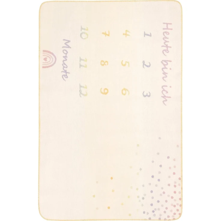 Babydecke Babydecke Milestone, Biederlack, Babydecke Milestone, die perfekte Fotodecke – Bild 1