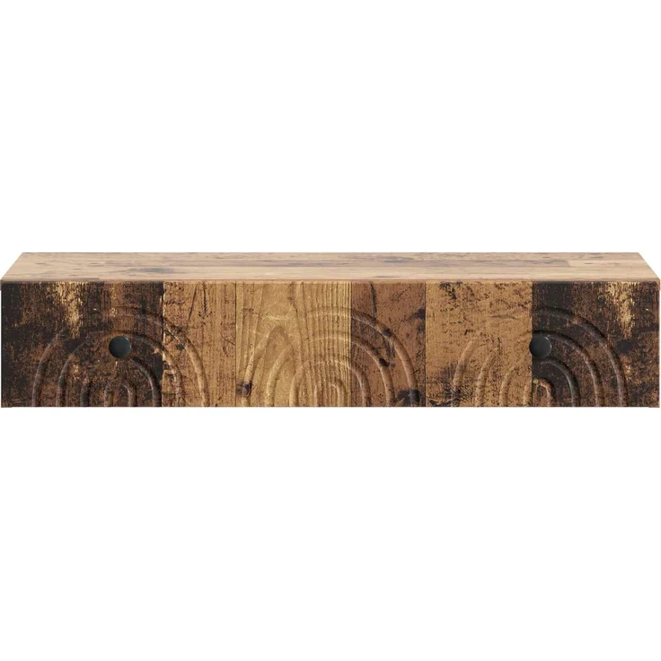 vidaXL Wandmontierter Beistelltisch Altholz 87,5 x 34,5 x 17 cm 898163 – Bild 5