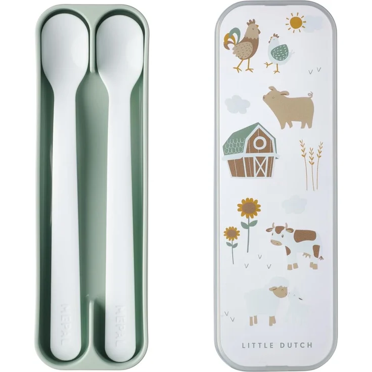 Mepal X Little Dutch Little Farm Babylöffel - 2 St – Bild 3