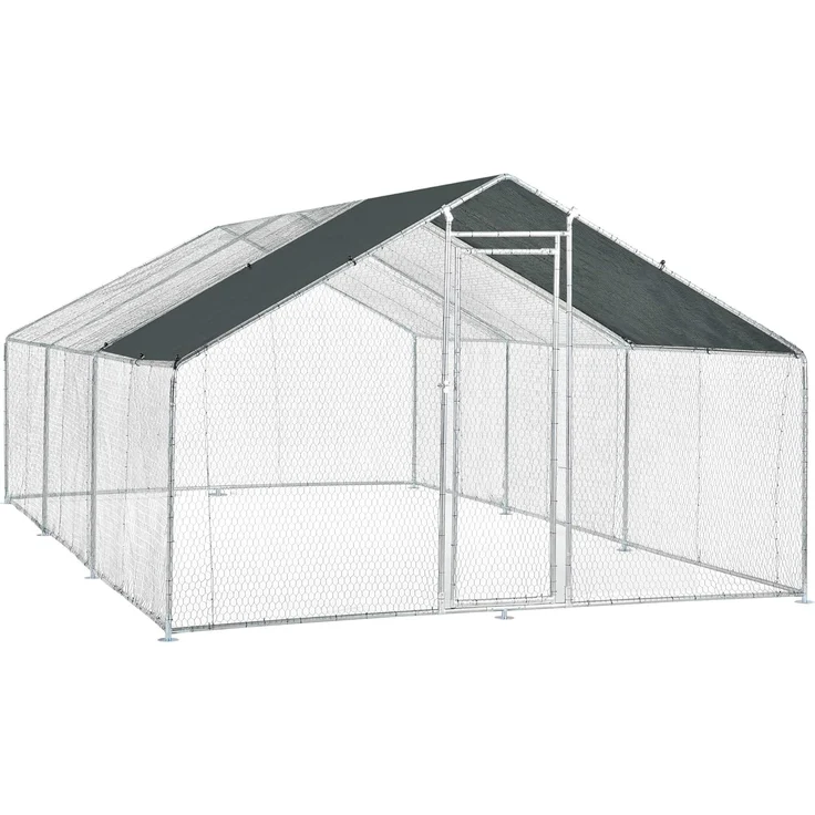 Freilaufgehege Wels mit Sonnendach 3x6x2 m [pro. tec] – Bild 3