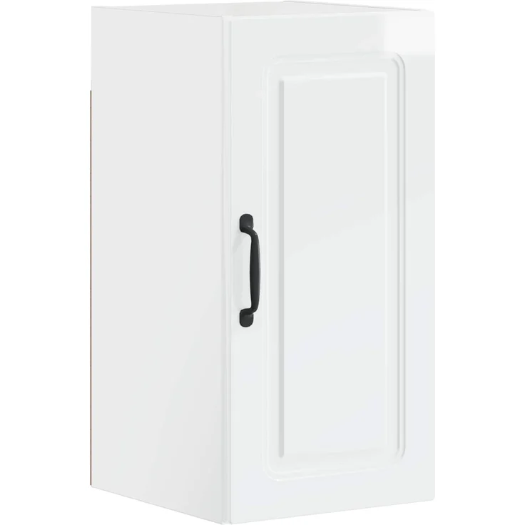 vidaXL 4-teiliges Badezimmer-Schrank-Set UTRECHT Hochglanz Weiß 3417976 – Bild 2