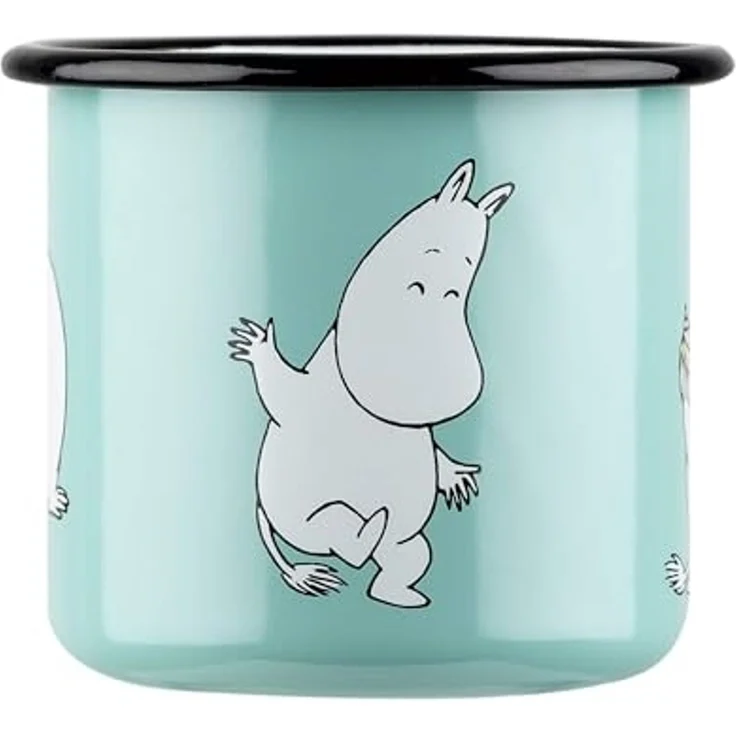 Muurla Kinderbecher Tasse Mumins Moomin Mint (370 ml) – Bild 3