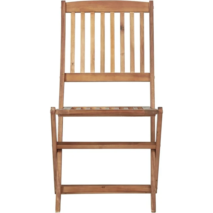 vidaXL Klappstühle, 6 Stück, mit Kissen, aus massivem Akazienholz 3075005 – Bild 5