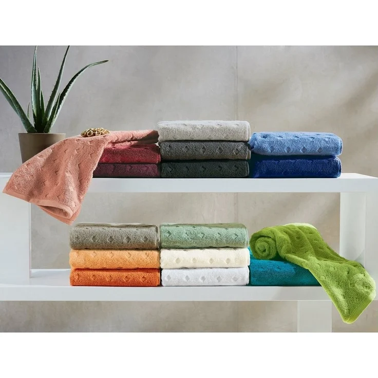 Erwin Müller Waschhandschuh Waschhandschuh "Baden-Baden" 2er-Pack, Frottier (2-St), Walk-Frottier Uni – Bild 3