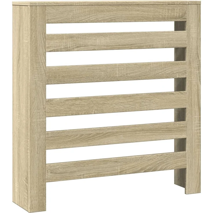 vidaXL Heizkörperverkleidung Sonoma-Eiche 78x20x82 cm Holzwerkstoff Braun – Bild 2