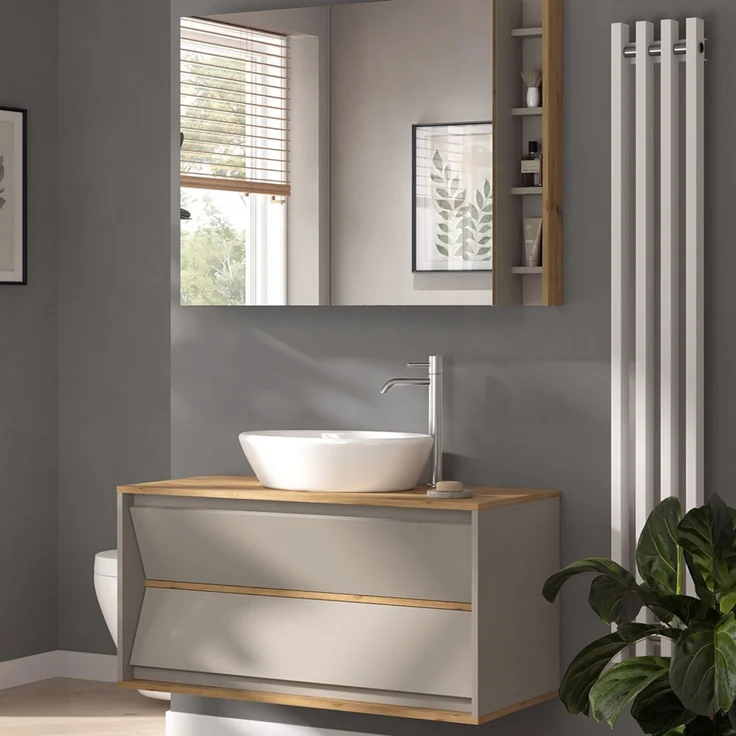 Badmöbel-Set Edelin Cashmere 2-teilig Vicco – Bild 5
