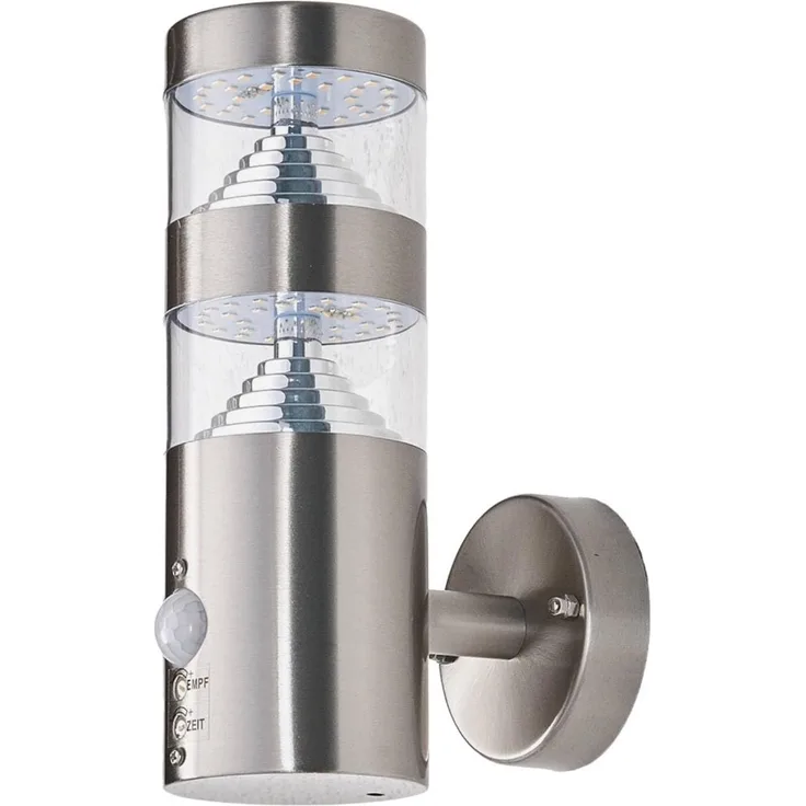 Lindby Außen-Wandleuchte Lanea, LED 9 W gesamt, warmweiß