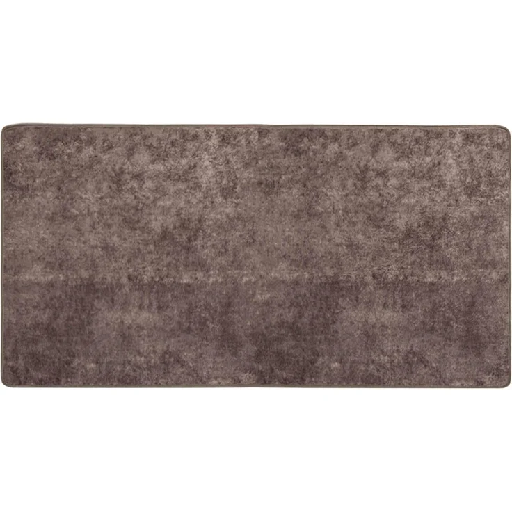 vidaXL Teppichläufer MARSA Grau 200 x 100 cm Polyester und PVC 42023199 – Bild 2