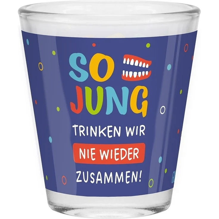 Schnapsglas Shot Stamper Lustiges Motiv Geschenk Sheepworld JUNG 074541