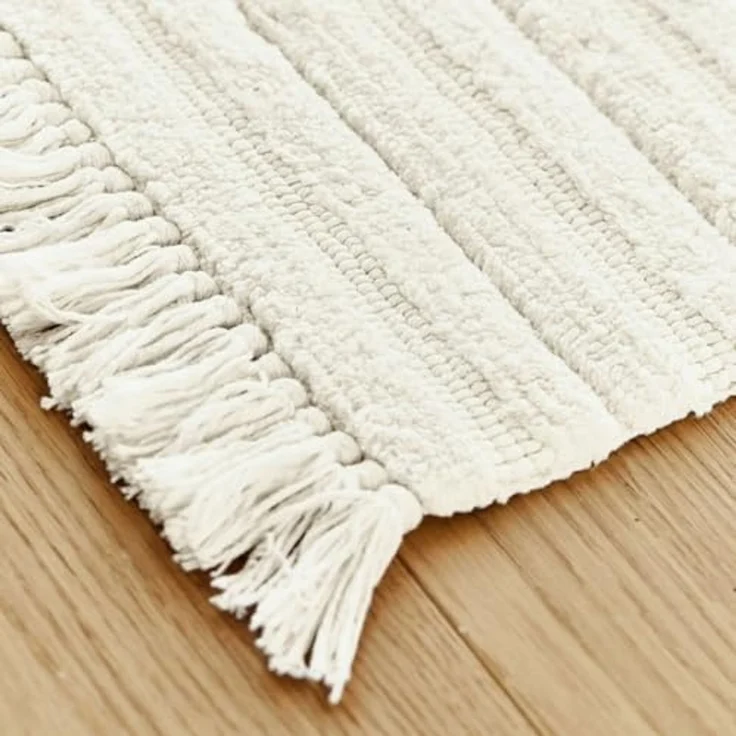 Mirabeau Badematte Badematte Dreamyville creme, Höhe 400 mm, 100% Baumwolle – Bild 5