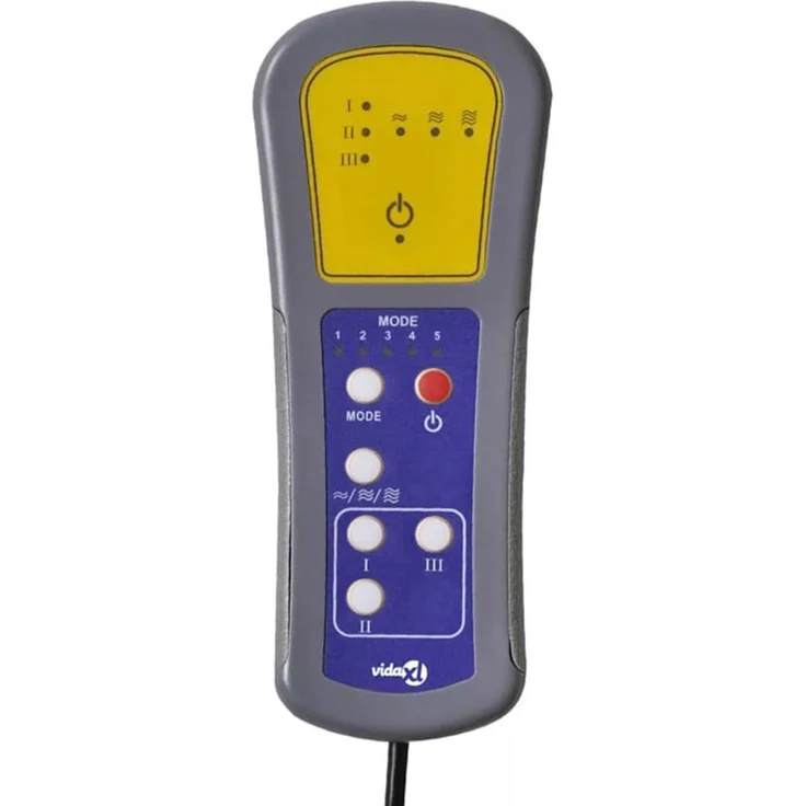 vidaXL Massage-Relaxsessel, Stoff, Dunkelgrau 4015533 – Bild 11