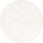 Pergamon Fellteppich Fellteppich Luxus Super Soft Plush Rund, Rund, Höhe: 25 mm