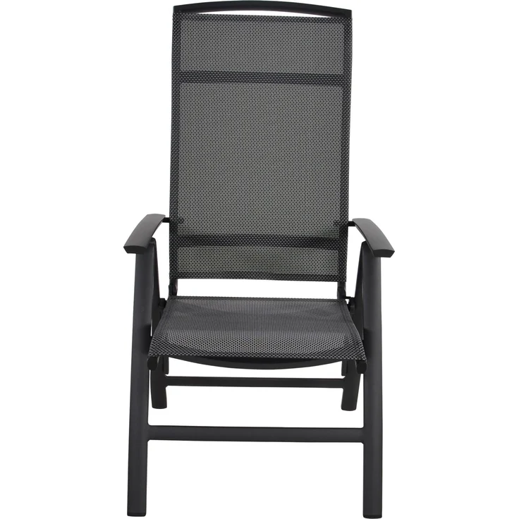 Gartensessel Klappsessel LOTIS NEGRO Gestell Aluminium matt anthrazit – Bild 2