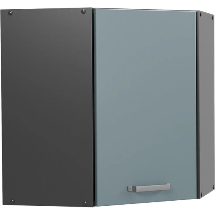 Eckhängeschrank R-Line Blau-Grau 57 cm Vicco – Bild 1