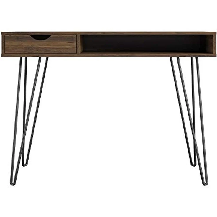 loft24 Schreibtisch Concord, mit Schublade, Hairpin Tischbeine, Breite 78 cm – Bild 3