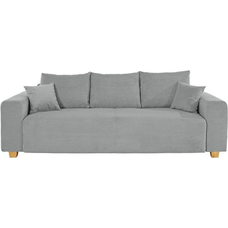 COLLECTION AB Schlafsofa Yves, Bettfunktion,Bettkasten,Bonnelfederkern, Rückenkissen,Zierkissen – Bild 4