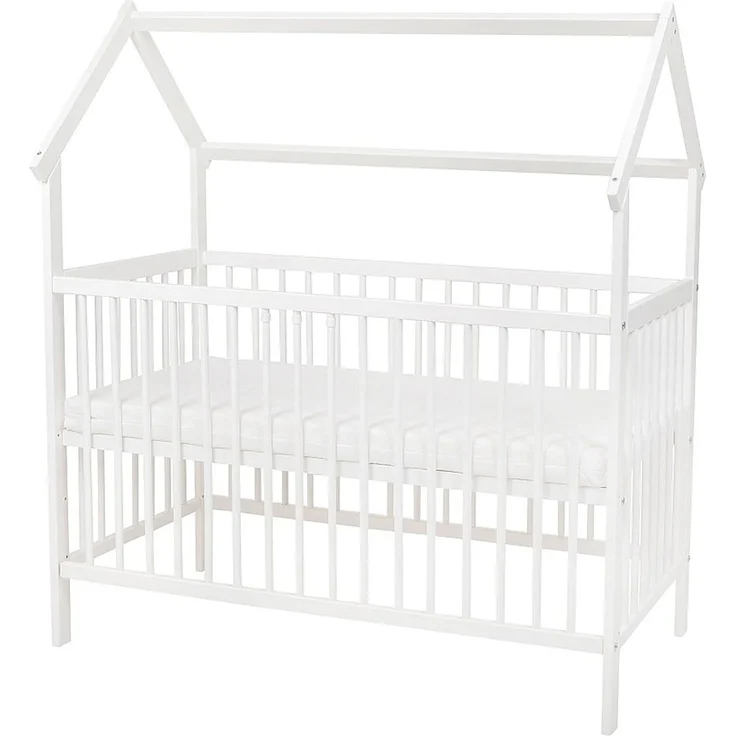 Hausbett 120x60 – Komplettset mit Matratze & Tierzug-Bettwäsche – Bild 6