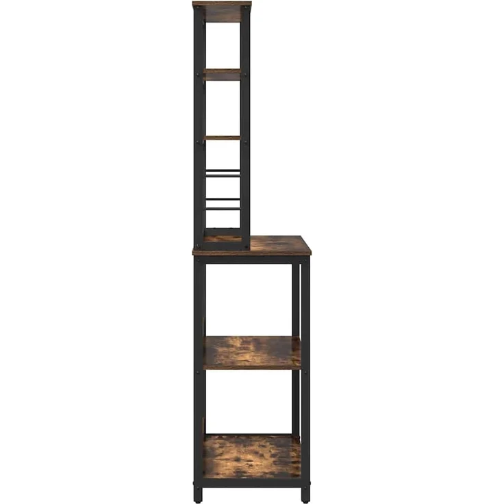 vidaXL Küchenregal Geräucherte Eiche 80 x 40 x 168 cm Holzwerkstoff 883888 – Bild 6
