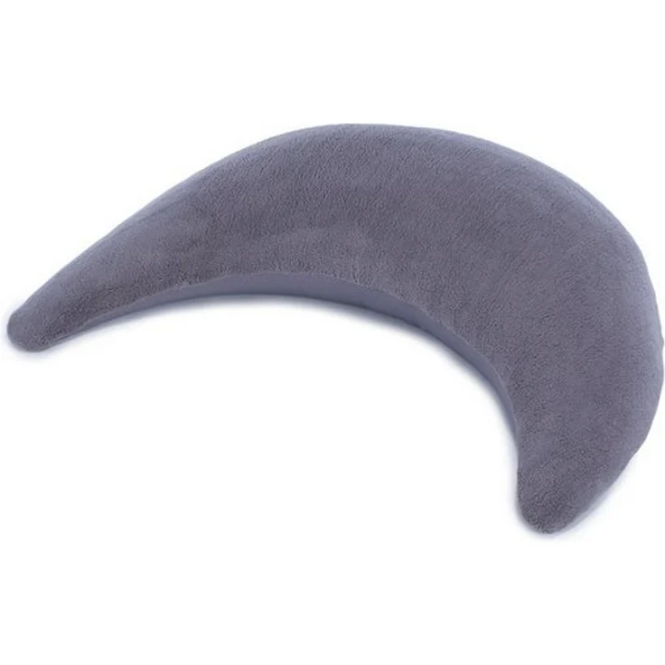Theraline Plüschmondbezug Bezug für Mondkissen 140x27 cm steingrau – Bild 4