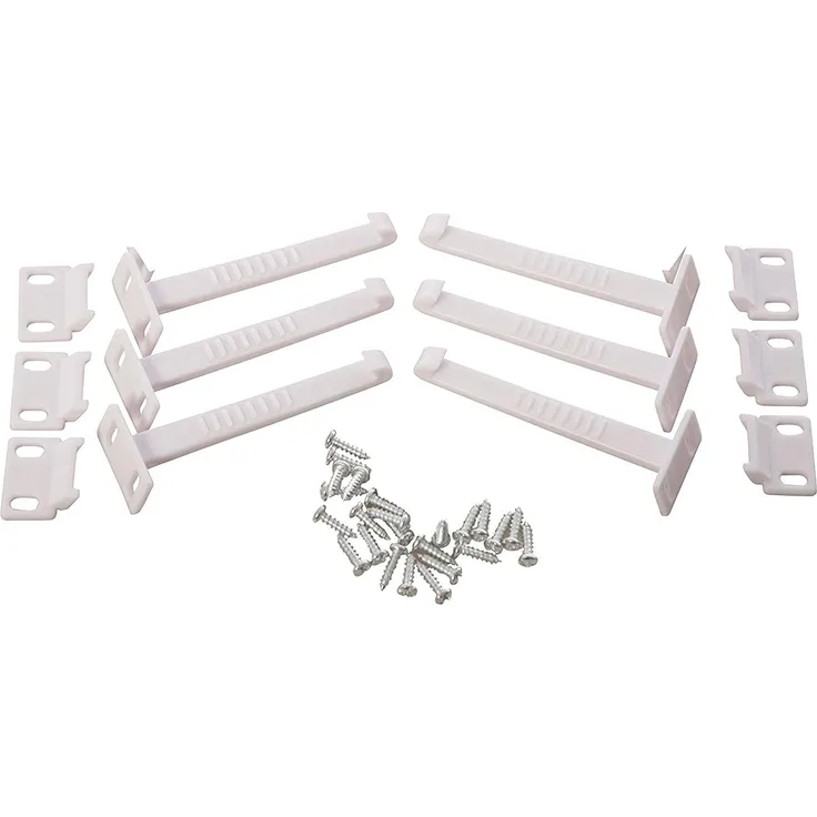 Dreambaby G111 Kindersicherung-Schrank Sicherheitsriegel Schubladensicherung Schranksicherung (2er)