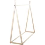 Atmosphera TIPI Kleiderständer, Kleiderbügel aus Holz für Kinder - 78 x 38 x 126