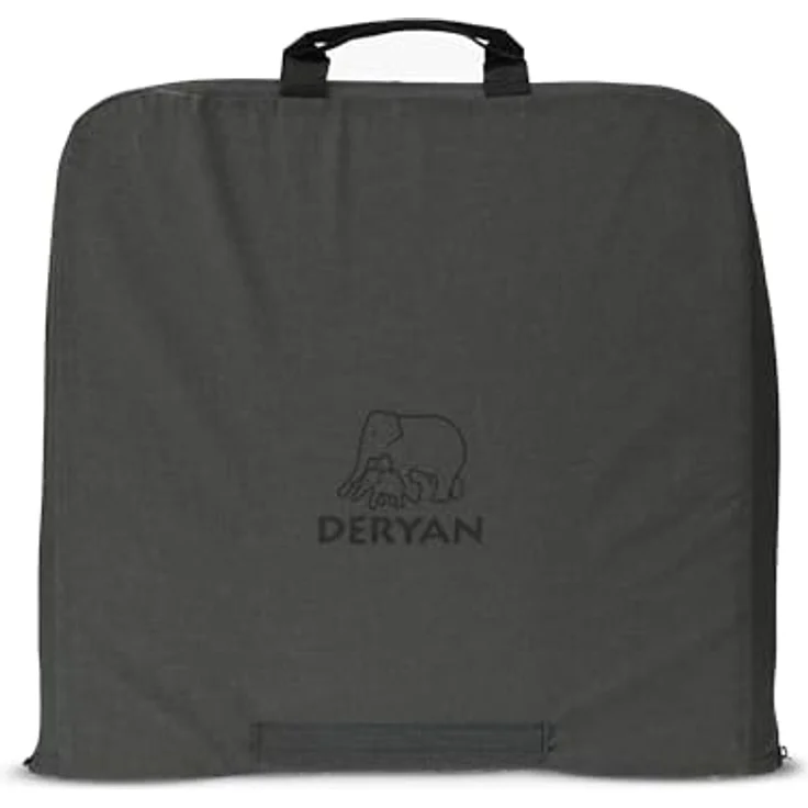 Deryan Cutey Kleinkind Reisebett mit Matratze, Pop-up Babyzelt, 0-2,5 Jahre, Faltbar in 2 Sekunden Aufgestellt - inkl. Moskitonetz & Reisetasche, für EIN Kind, 120x63x50 cm, Schwarz – Bild 4