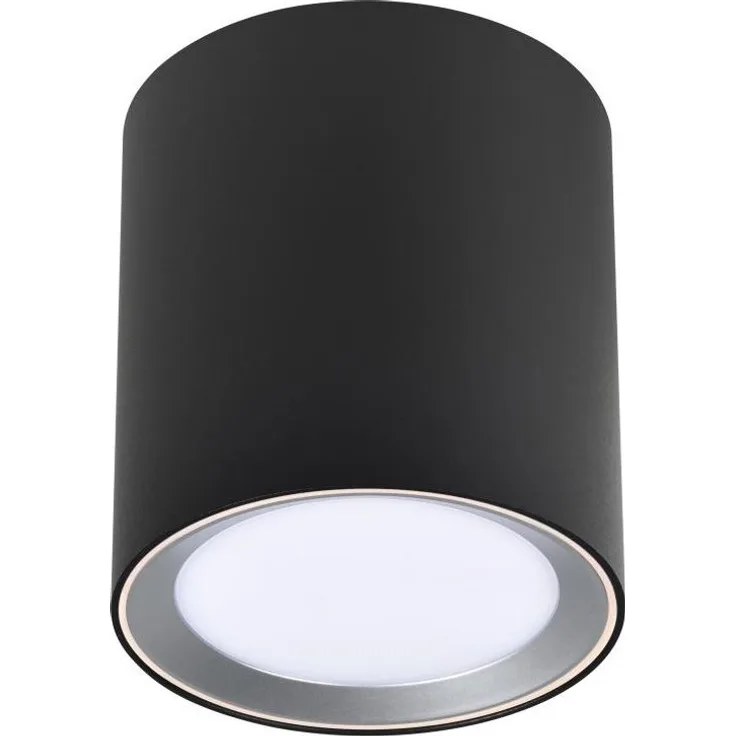Nordlux Landon Long LED Deckenspot IP44 schwarz