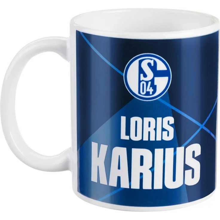 FC Schalke 04 Tasse Kaffeebecher Karius, 1-tlg, Keramik – Bild 2
