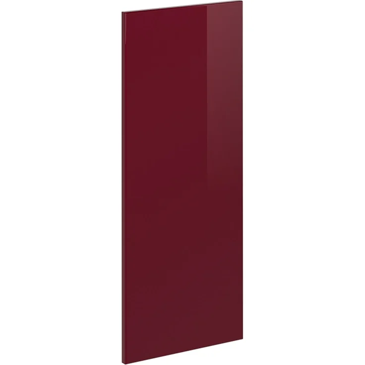 Küchenfront R-Line Rot Hochglanz 29.6 x 71.3 cm Möbelfront für den Apothekerunterschrank Vicco – Bild 1