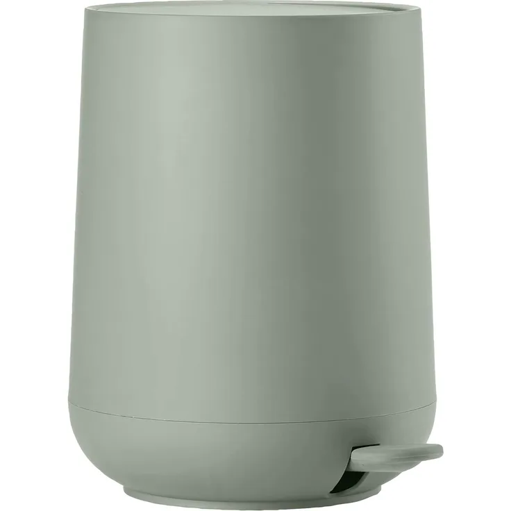 Zone Denmark Pedaleimer Nova, Treteimer, Mülleimer, Kosmetikeimer, Badeimer, ABS, Matcha Green, 3 L, 15253